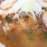 らーめん八平 - さまざまな具材