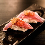 高円寺 ばか同士。 - 生ハムと燻製チーズのポテサラ