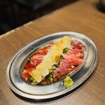  高知から来た焼肉屋 - 土佐たたき風ツラミ刺し