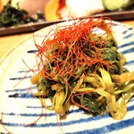 魚豪商コダマ - 空心菜の香りおひたし