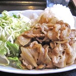 味の八珍亭 - 生姜焼き