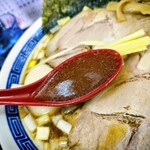 中華そば 亀喜屋 - 節の効いたスープദ്ദി( ･᷅-･᷄ )✨