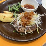 ジョナサン - 料理写真:ネギたっぷりおろしハンバーグ