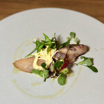 TOSCANA 京橋店 - ホウボウの低温熟成カルパッチョ