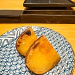 焼鳥 とこしえ - 富士宮ノーブル農園産レッドムーン(じゃがいも) ◎めっちゃ美味い！事前に言われなかったらさつまいも！
