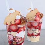 2KOTI - 【2026.01】いちごとシューのパフェ(税込1,250円)
