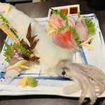 魚と旬菜と日本酒　炙りのどまん中 - 