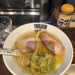 らあめん 元 - 塩ラーメン。