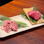 焼肉 十々 - 黒毛和牛フィレ、本日の特撰牛