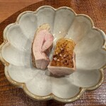 焼鳥 せきね - 串４本目：天城軍鶏のモモ肉