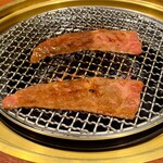 焼肉 十々 - 黒毛和牛ザブトンの焼きすき