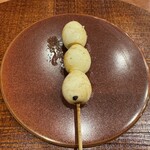 焼鳥 せきね - 串６本目：うずら（浜名湖ファーム）