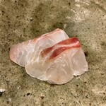 鮨おばな - マダイとクロダイ