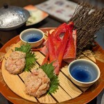 味な宿 蓬莱屋 - 金目鯛のなめろう