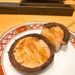焼鳥 とこしえ - 岡部町産玉取茸 ◎めっちゃ美味い！