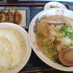 らーめん物語 西遊記 - 料理写真:Bセット　※ネギラーメンへ変更！