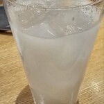 Washoku バル かめすけ - 濁り酒ソーダ割