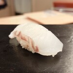 鮨 陸 - 『平目/塩/すだち』