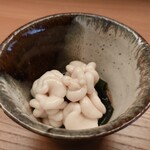 鮨 陸 - 『白子ポン酢/わかめ/鰹出汁』