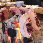 柳家 - イノシシのロース肉　(2014/12)