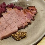 Washoku バル かめすけ - 自家製ハムのあぶり焼