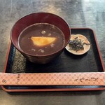 たいやき むらさきや - ぜんざい　　こちらも美味しかったです