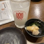 海鮮処 わたなべや - お通しから美味