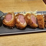 Washoku バル かめすけ - 合鴨のスモークカツ　美味