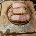 東京肉しゃぶ家 秀彬 - 宮城純血マンガリッツァ豚 リブロース