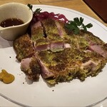 Washoku バル かめすけ - 自家製ハムのカツレツ