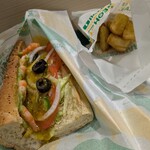 サブウェイ - えびアボカド、コロコロポテトハーブソルト