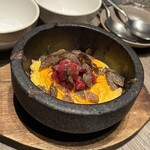 焼肉うしごろ - 石焼トリュフビビンバ