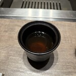 焼肉うしごろ - 黒トリュフと和牛のコンソメ