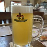 オホーツクビアファクトリー - ヴァイツェンのジョッキ