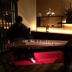 Hoshi Noya Kyouto - 食後に『Salon and Bar 蔵』で琴の演奏を聴きながらお酒を頂きました。