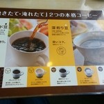 ジョイフル - コーヒーの種類♪