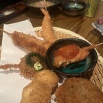 串揚げ とろろ鍋 華金 - 