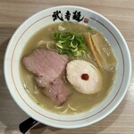 三麺流 武者麺 - 鶏塩そばこってり