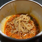 イチリン ハナレ - よだれ鶏のタレで頂きます