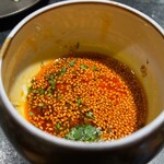 イチリン ハナレ - よだれ鶏のタレで頂きます