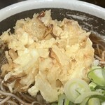 加賀 - 熱々かき揚げ、具は玉ねぎ