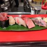 又こい家 羽田店 - おまかせ5貫にぎり