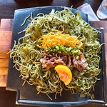 一乃華 - 上から撮影。美しい景色です。この後ものの数分で私の胃の腑に収まりました