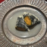 鮨けんすけ - ウニの天ぷら