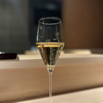 鮨けんすけ - グラスシャンパーニュ