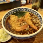 おそば 満留賀 - 料理写真:天ぷらそば 1,000円