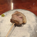 焼とり 鳥次 - 鶏もものたたき