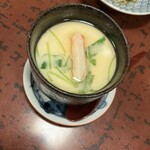 釜めし むつみ - かに茶碗蒸し