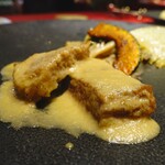 スペインクラブ - イベリコ豚のステーキ　玉ねぎのソース