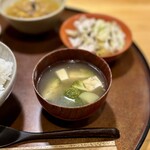 炭手前 鷽 - お吸い物